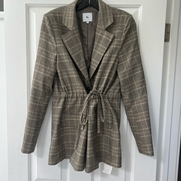 G Label by Goop Hermann Drawstring Suit Jacket- 2- NWOT - Picture 5 of 16